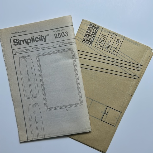 Vintage Simplicity Easy Sew Lounge/Pajama/Blanket Pattern - Never Used - $10 - Picture 9 of 9
